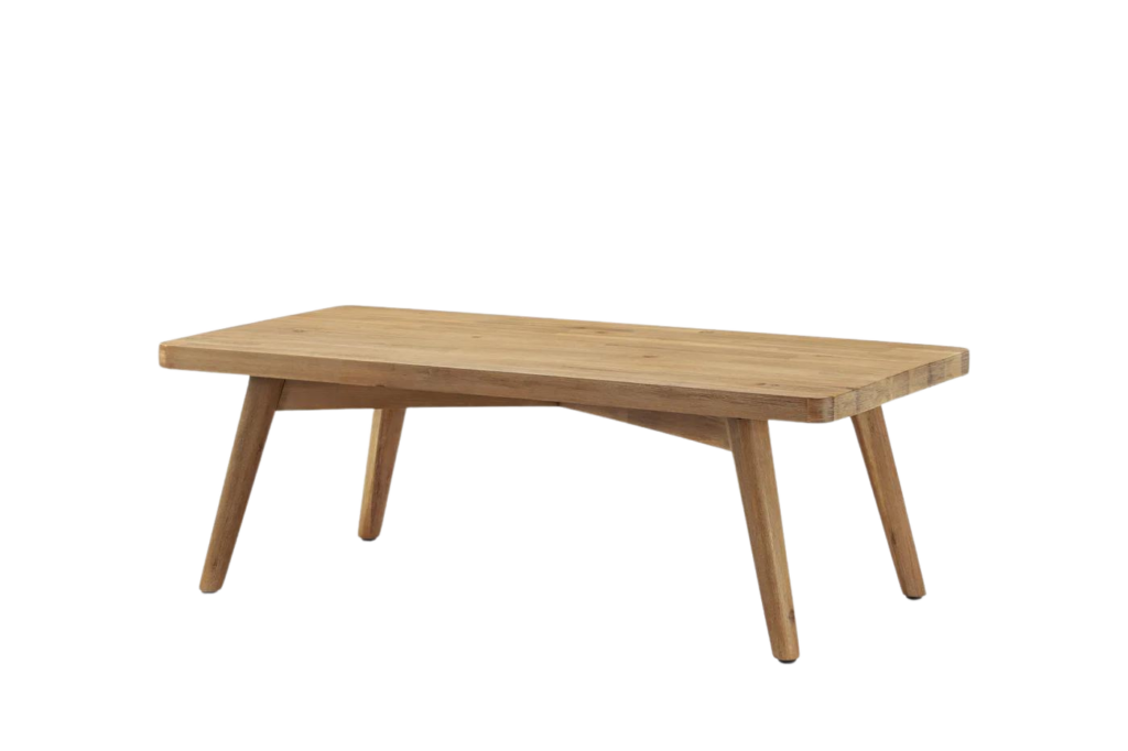 rectangle wood coffee table