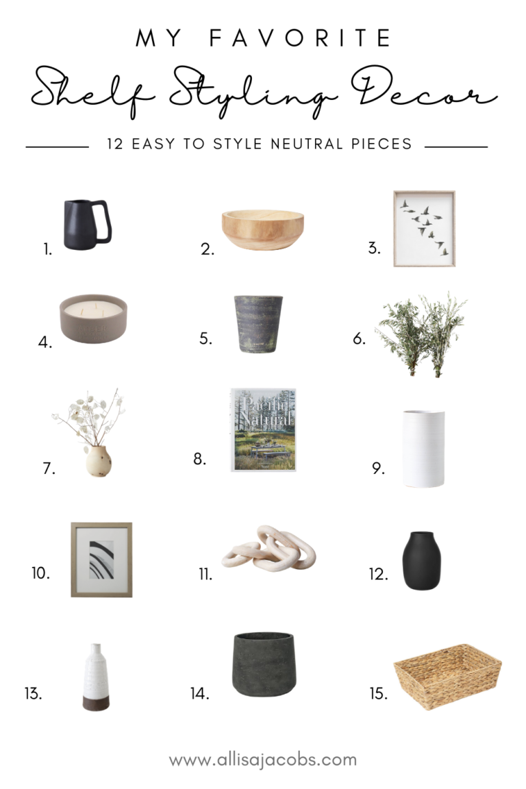 shelf decor ideas