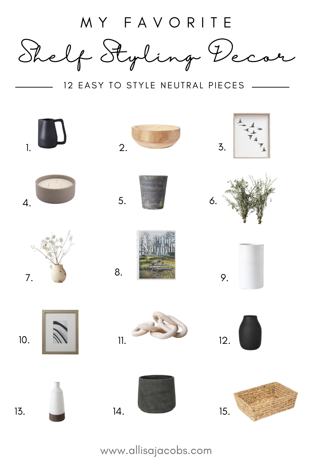 shelf decor ideas